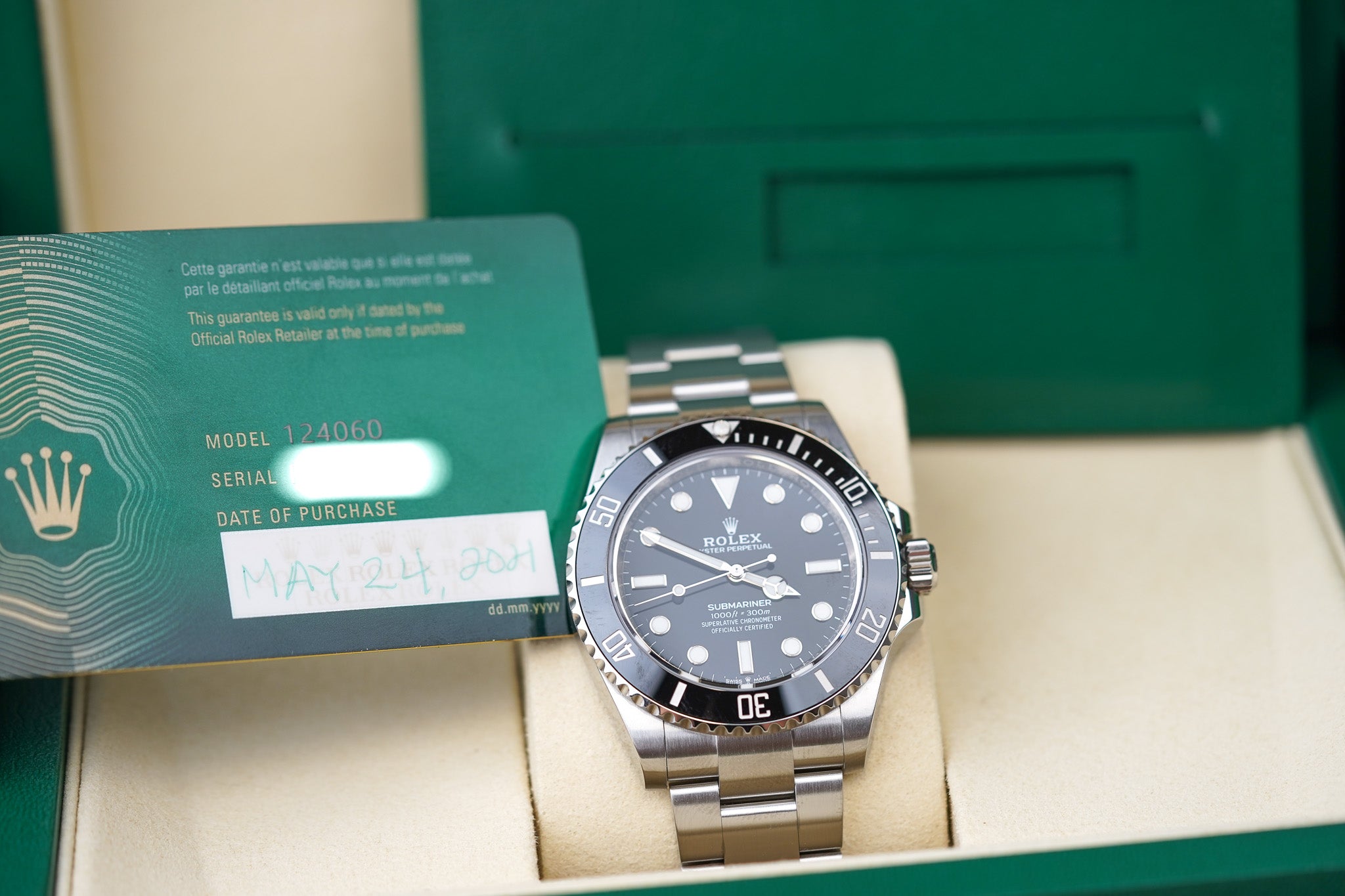 Rolex Submariner No Date 124060