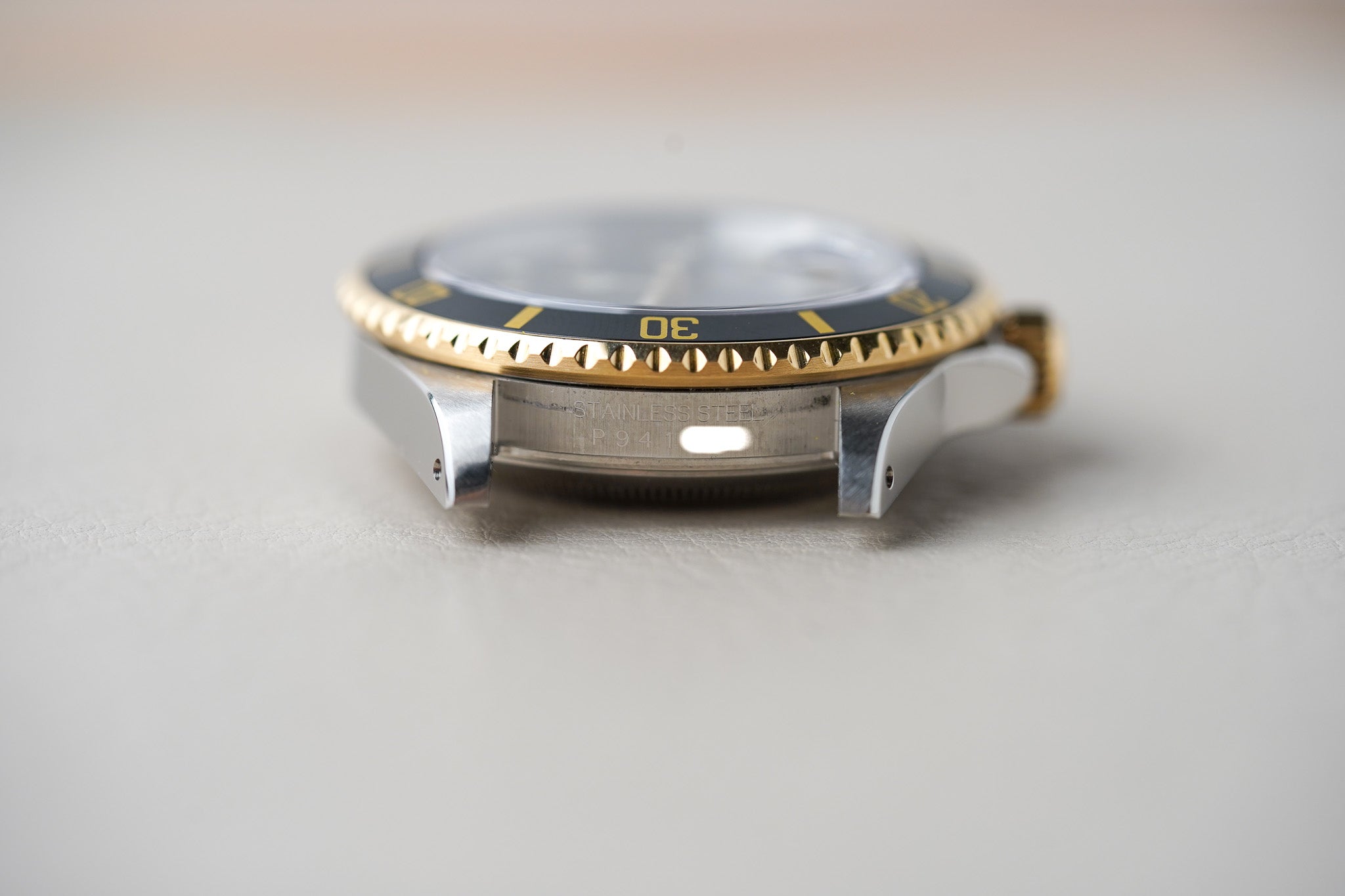 Rolex Submariner Two Tone Black Dial 16613