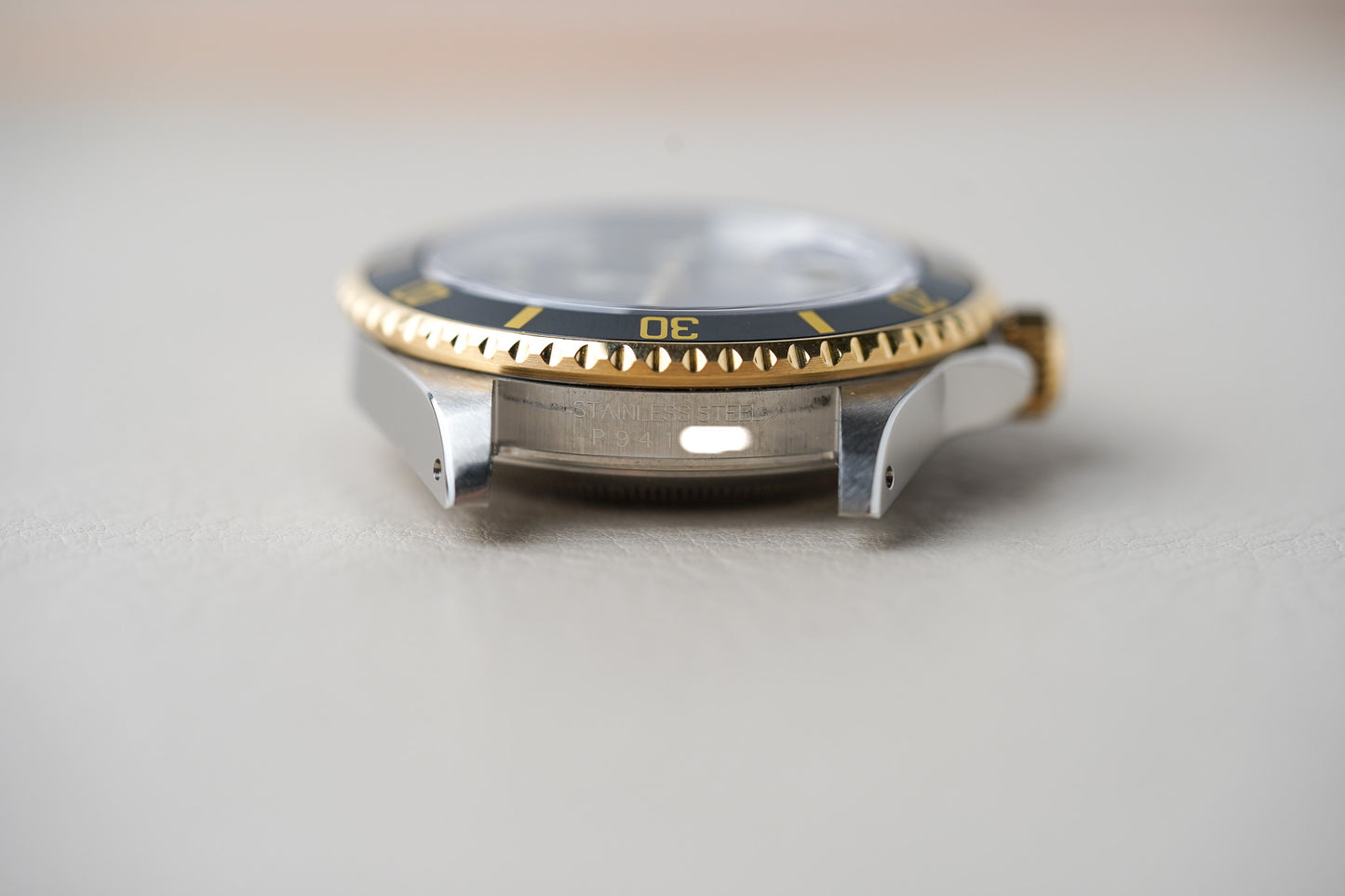 Rolex Submariner Two Tone Black Dial 16613