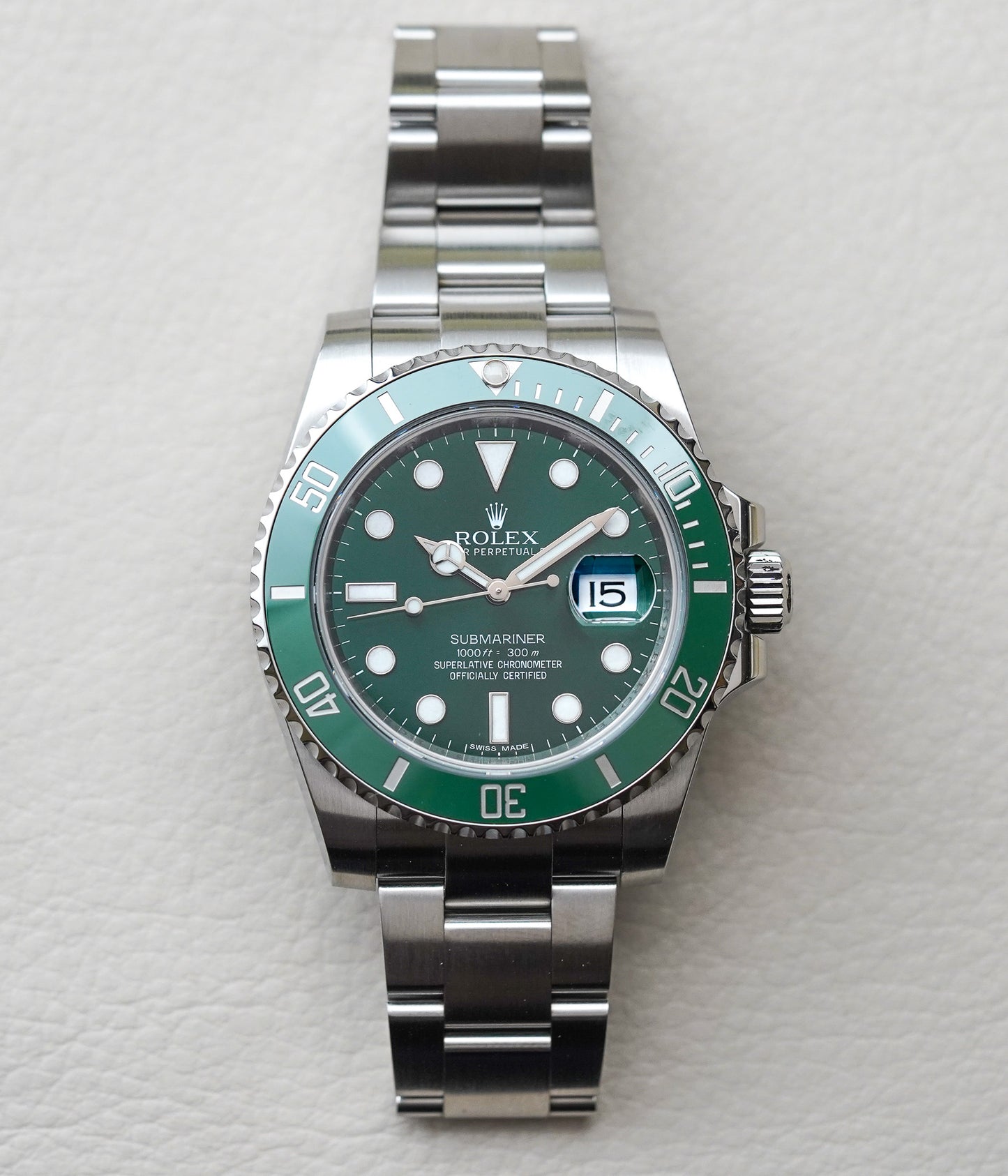Rolex Submariner ‘Hulk’ 116610LV