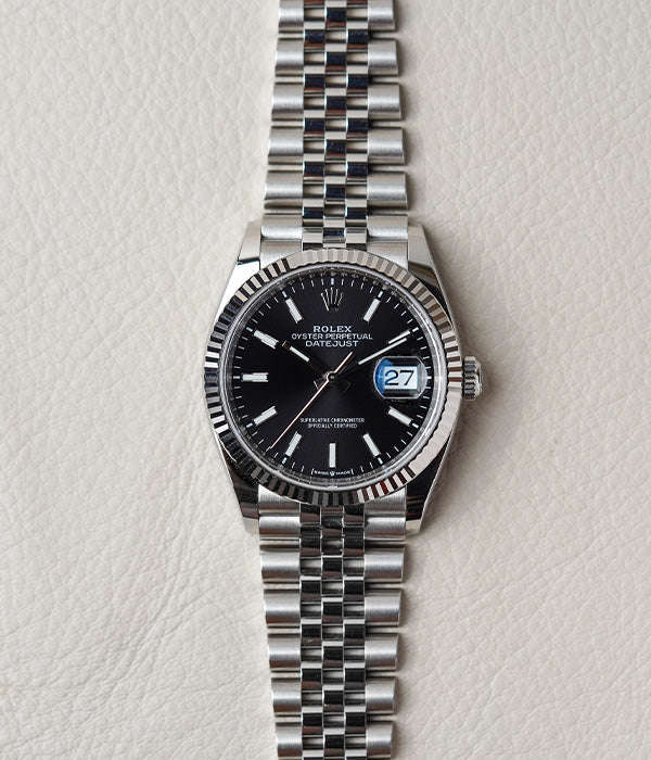 Rolex Datejust 126234 Black Dial – Belmont Watches