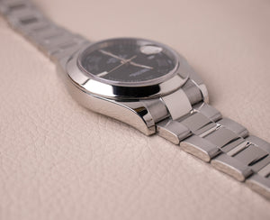 Rolex Datejust II Black Roman Dial 116300