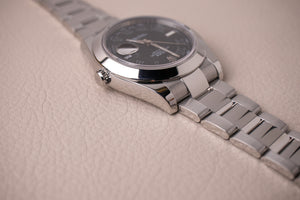 Rolex Datejust II Black Roman Dial 116300