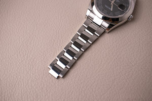 Rolex Datejust II Black Roman Dial 116300