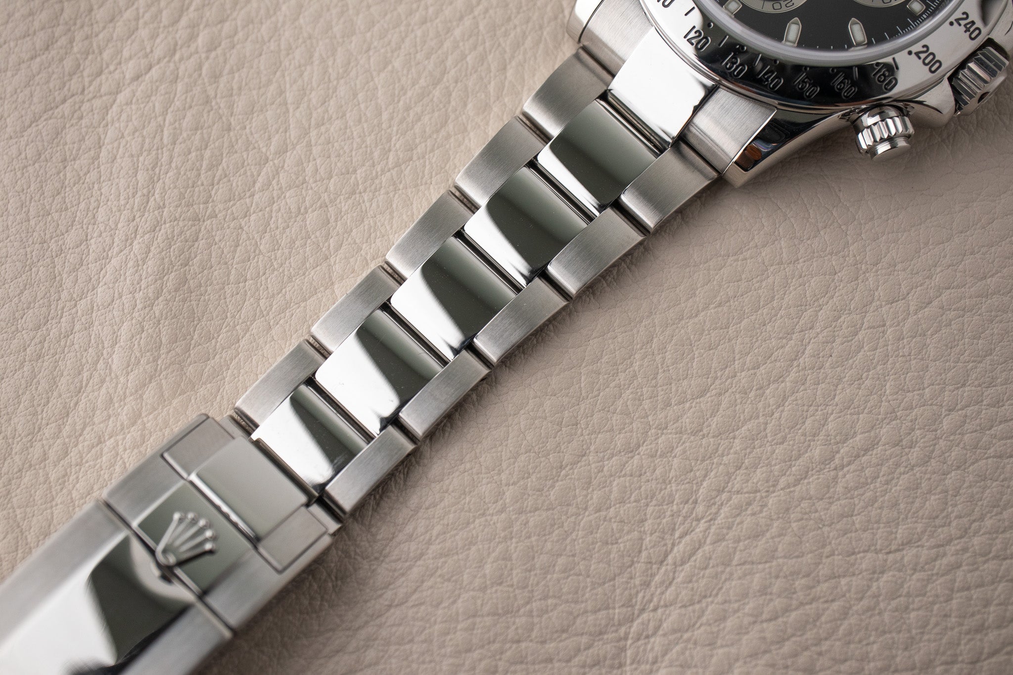 スクエアターミナル Rolex Daytona 116520 Black Dial – Belmont Watches