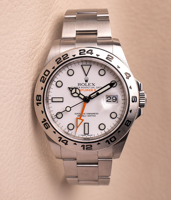 Rolex Explorer II 216570 White Dial