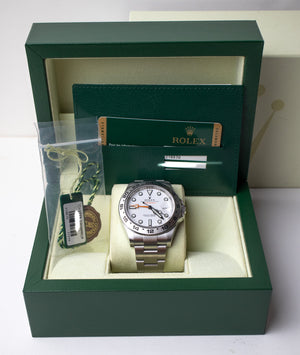 Rolex Explorer II 216570 White Dial