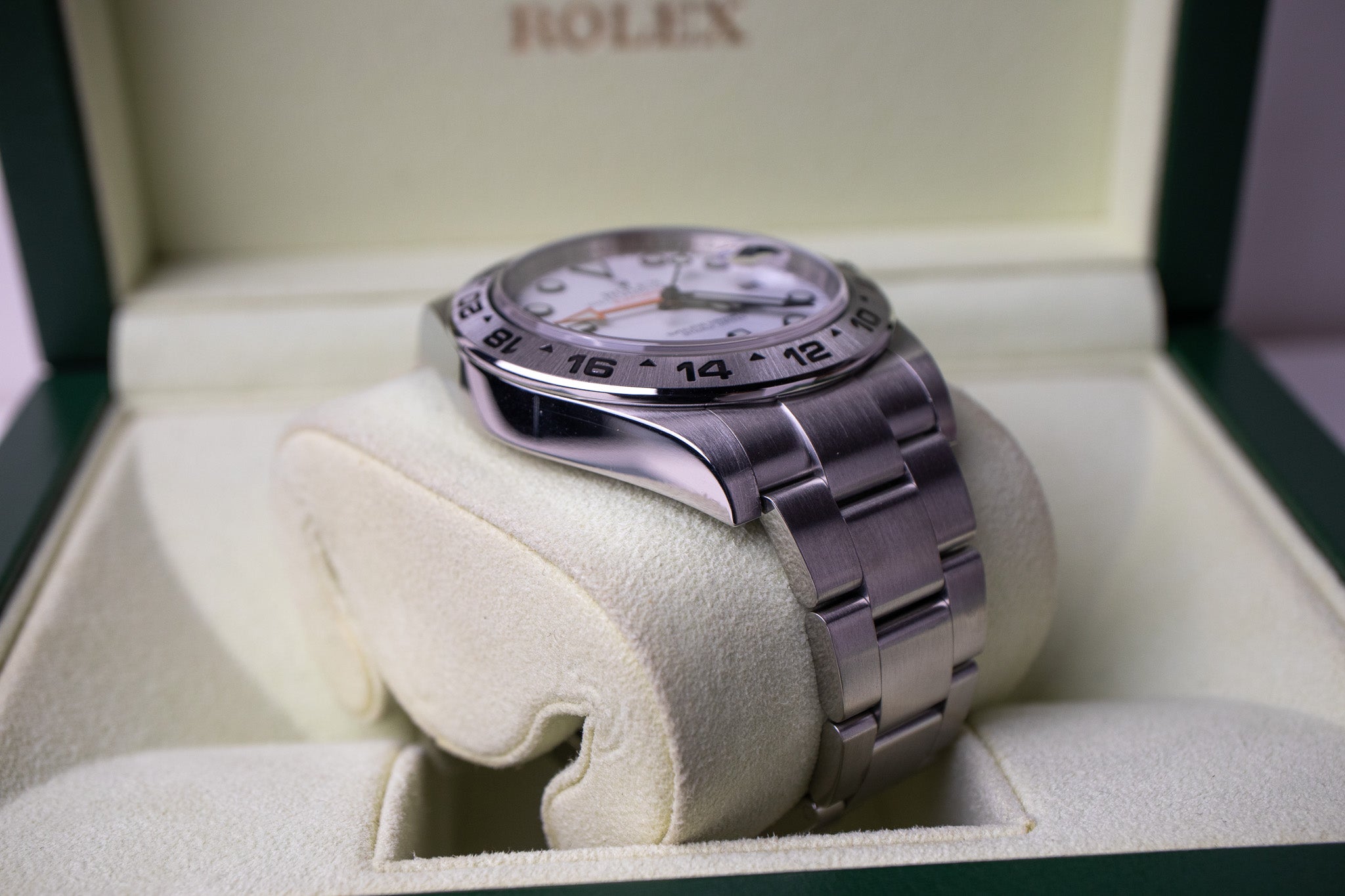 Rolex Explorer II 216570 White Dial – Belmont Watches