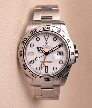 Rolex Explorer II 216570 White Dial
