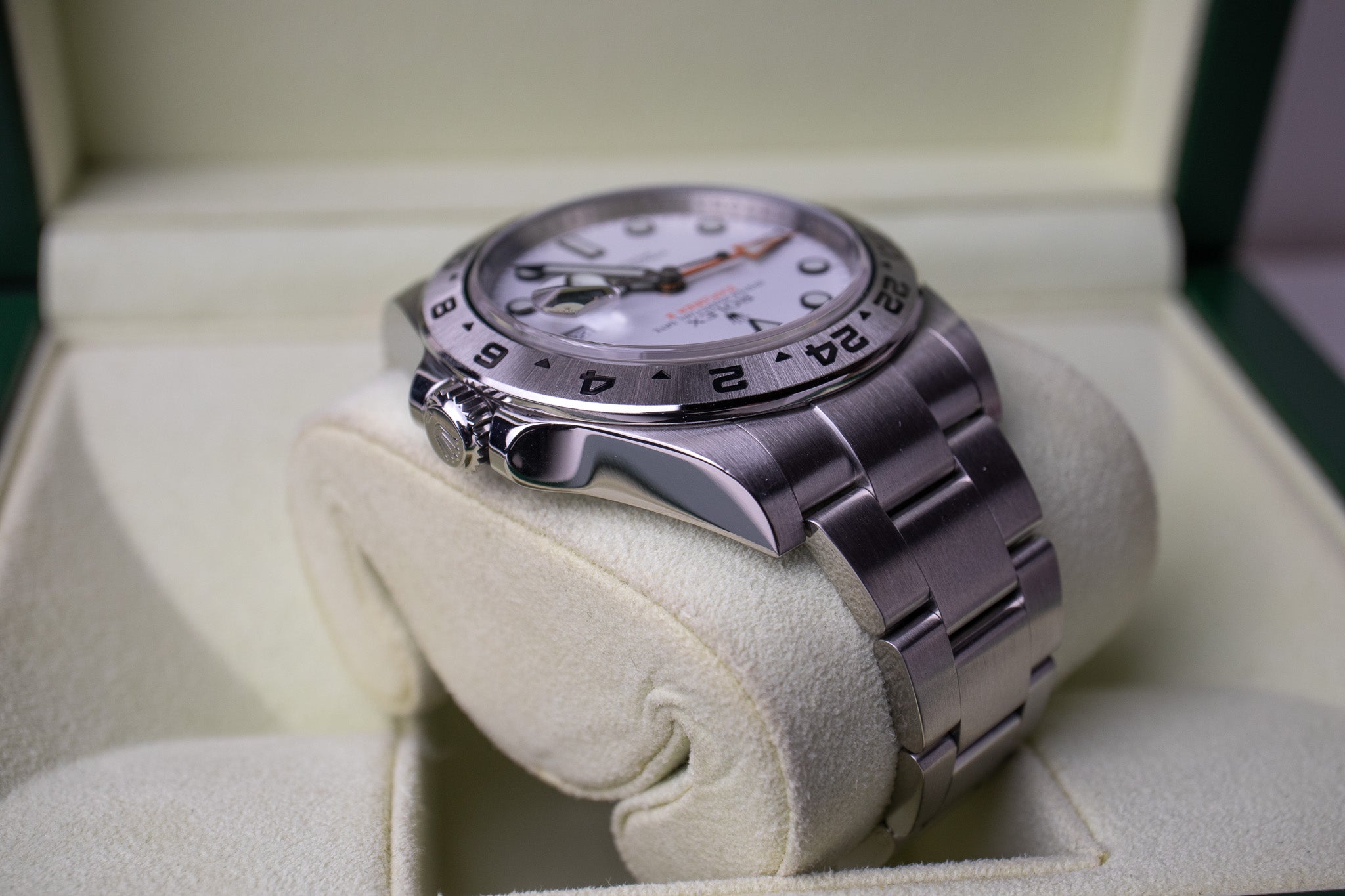 Rolex Explorer II 216570 White Dial