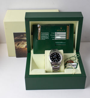 Rolex Explorer I 114270 Engraved Rehaut