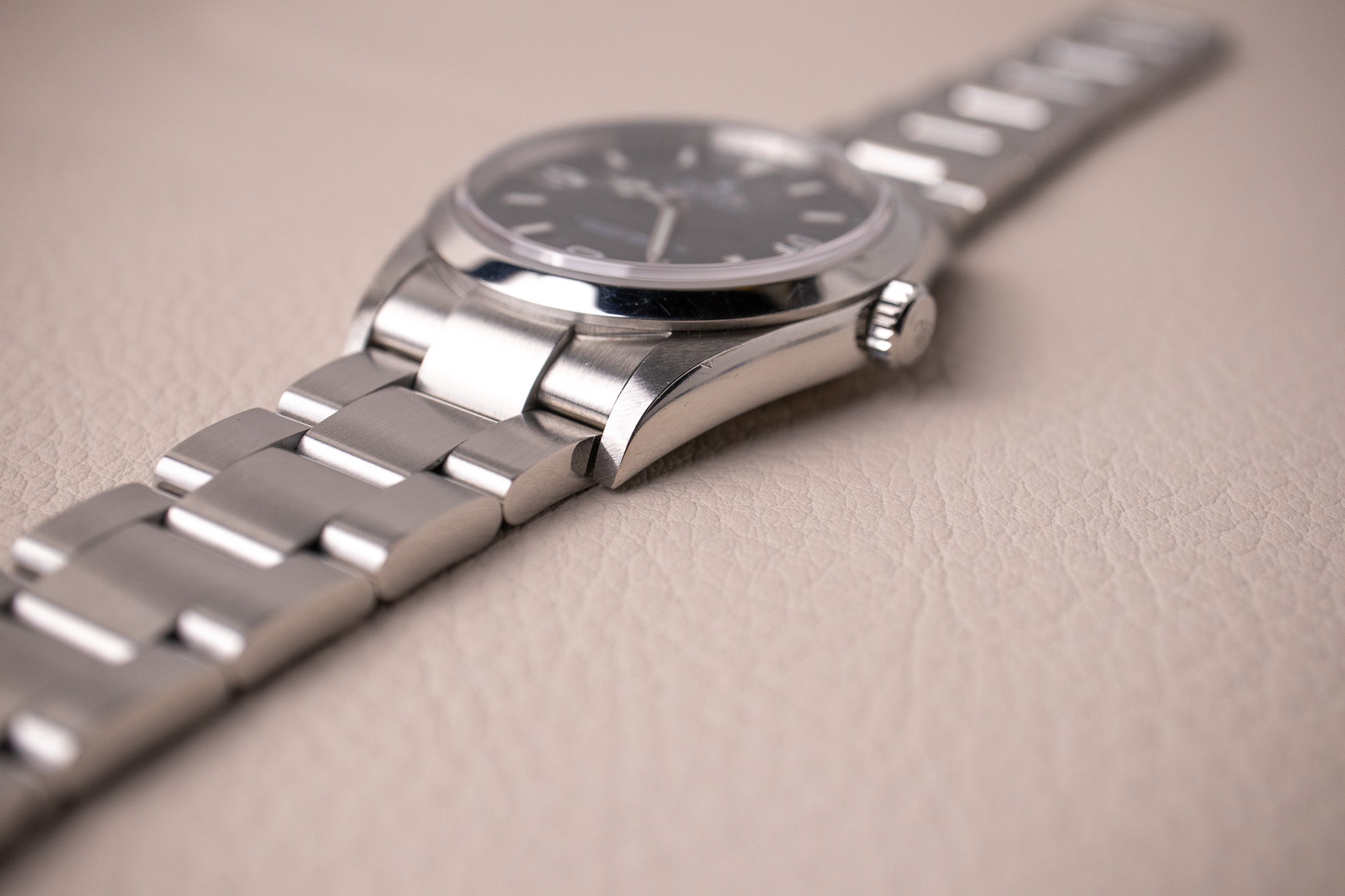 Rolex Explorer I 114270 Engraved Rehaut