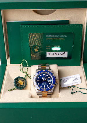 Rolex Submariner 126613LB "Bluesy"