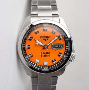 Rowing Blazers X Seiko 5 Orange SRPJ57