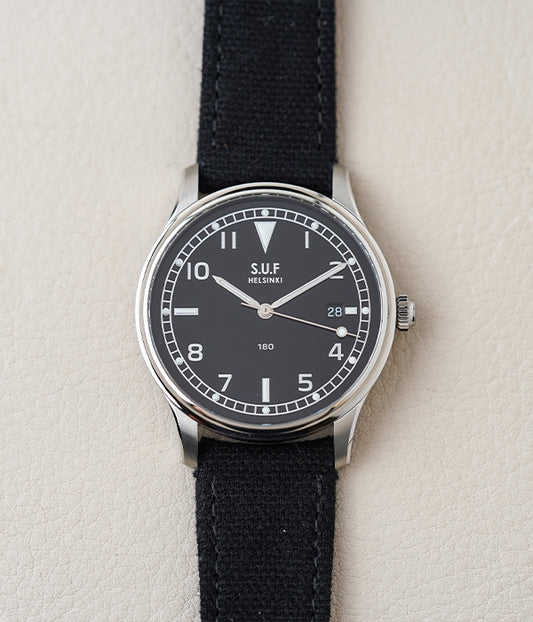 S.U.F Helsinki 180 Black Dial