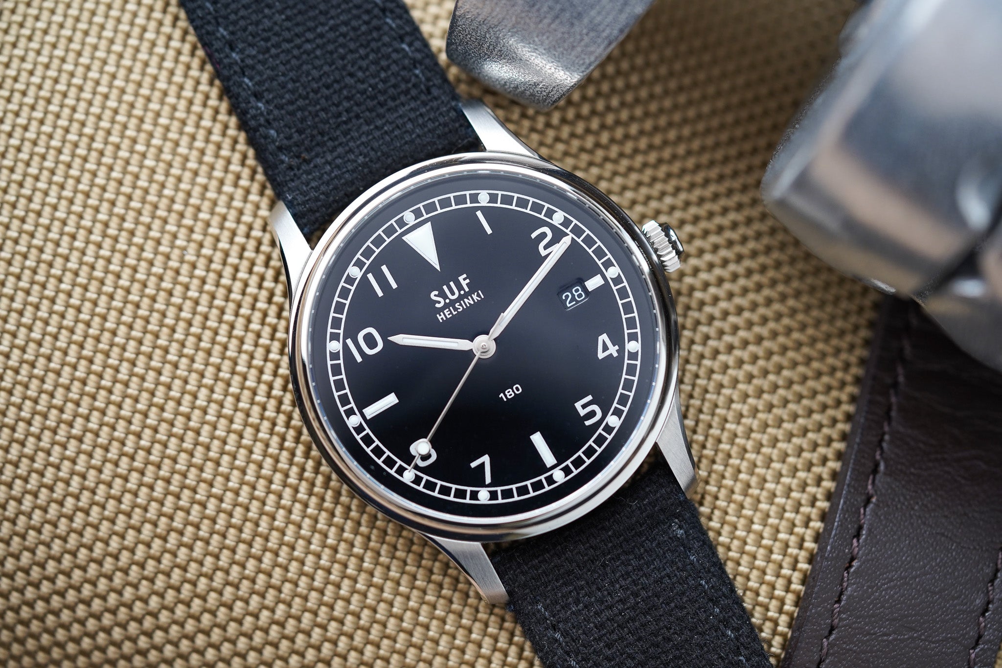 S.U.F Helsinki 180 Black Dial – Belmont Watches