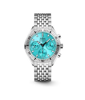 Doxa SUB 200 C-Graph II Aquamarine Steel Inlay 797.10.241.10