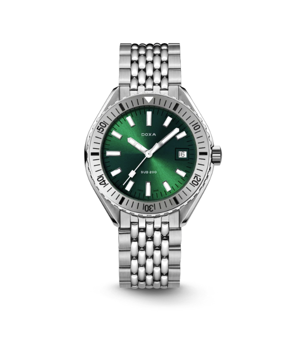 Doxa SUB 200 Sea Emerald Steel Inlay 796.10.131.10