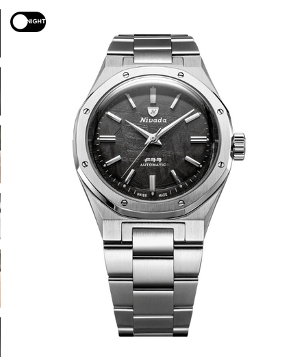 Nivada Grenchen F77 MK2 SST Meteorite 38mm 68049A77