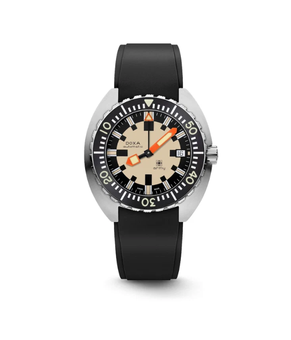 Doxa ARMY Black Steel Bezel 785.10.031.20