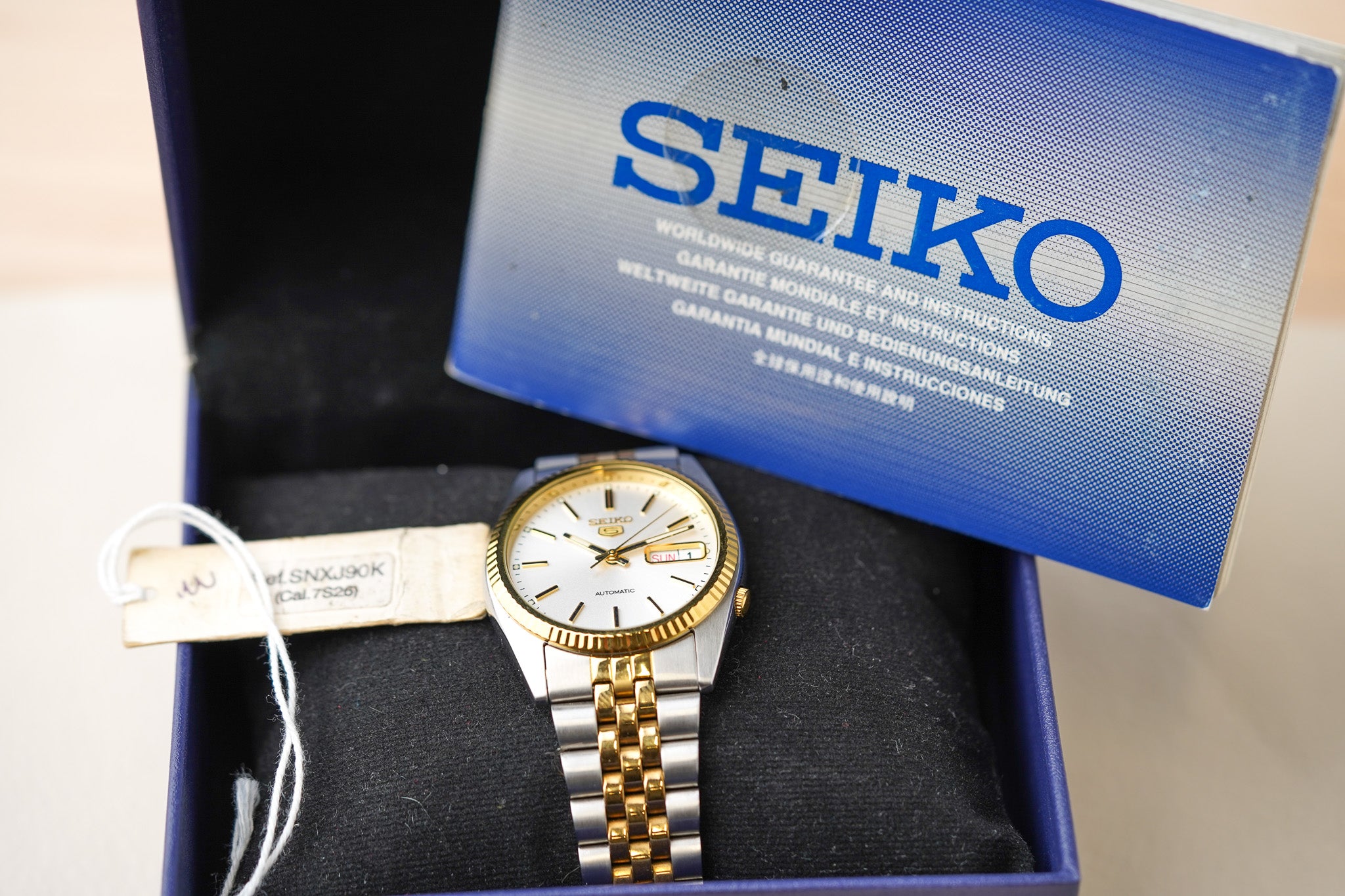 Seiko 5 SNXJ90 'American Pyscho' – Belmont Watches
