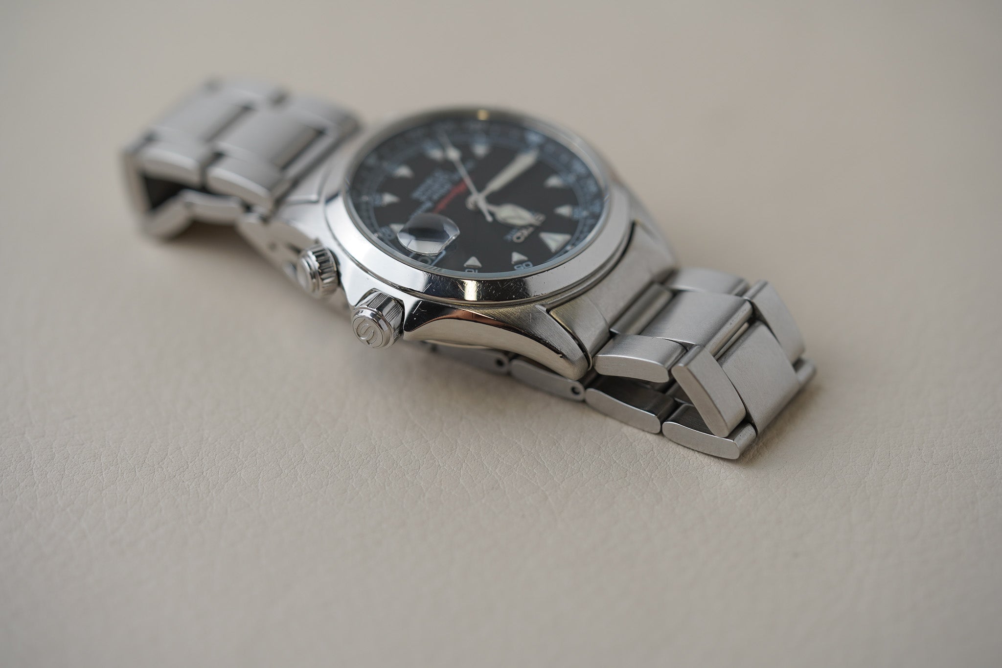 Seiko Alpinist SCVF005 Black 'Red Alpinist' 4S15-6000 – Belmont
