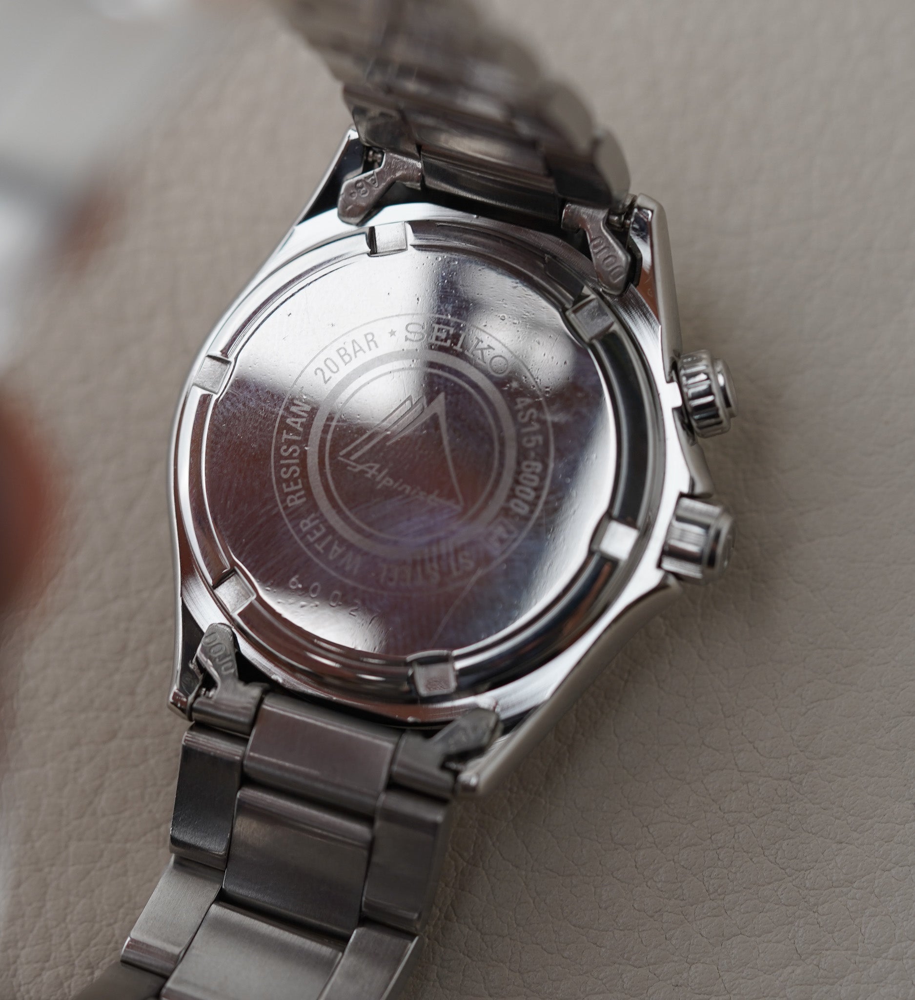 Seiko Alpinist SCVF005 Black 'Red Alpinist' 4S15-6000 – Belmont