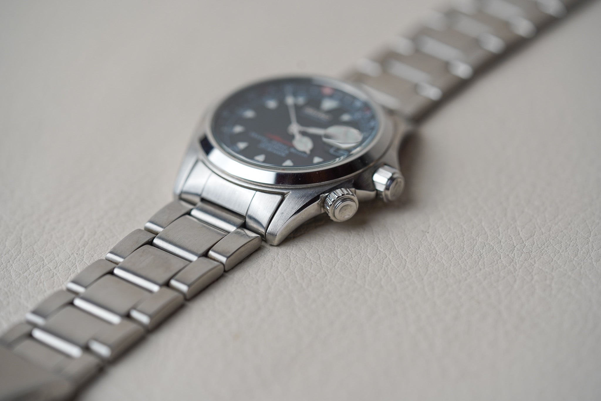 Seiko Alpinist SCVF005 Black 'Red Alpinist' 4S15-6000 – Belmont
