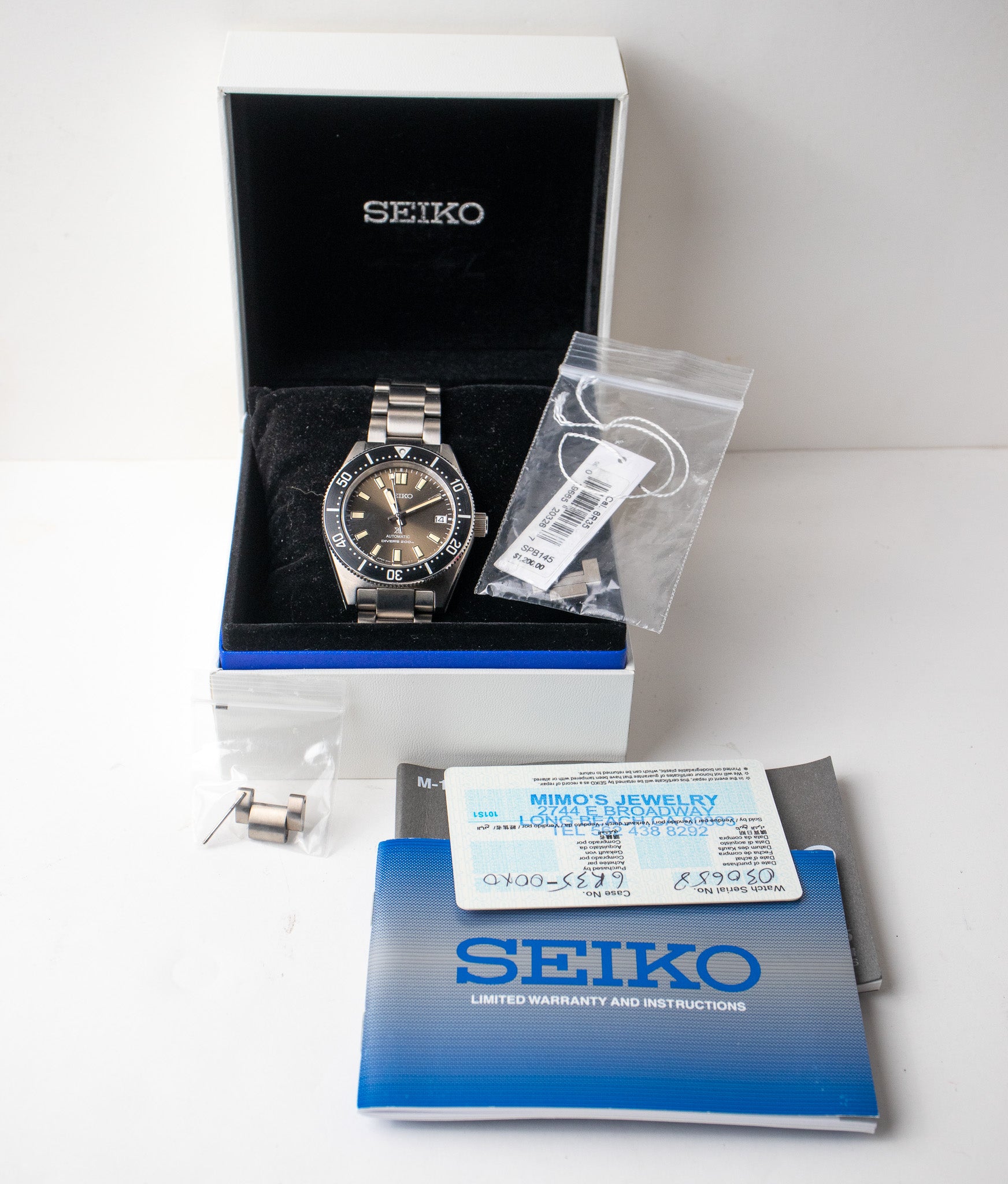 Seiko Prospex 1965 Special Edition SPB145