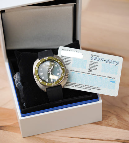 Seiko Prospex Captain Willard Green Dial SPB153