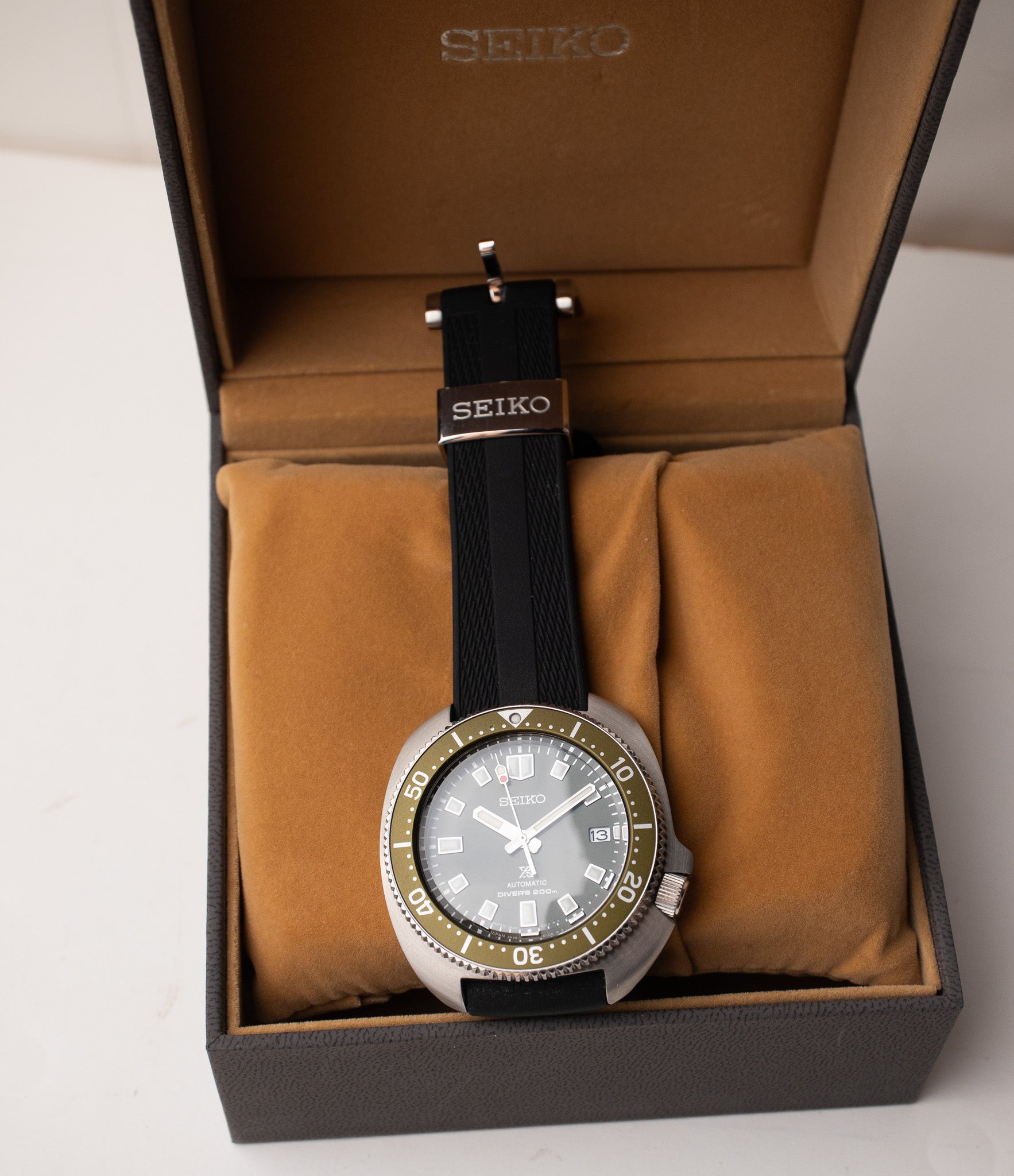 Seiko Prospex Captain Willard Green Dial SPB153 – Belmont Watches