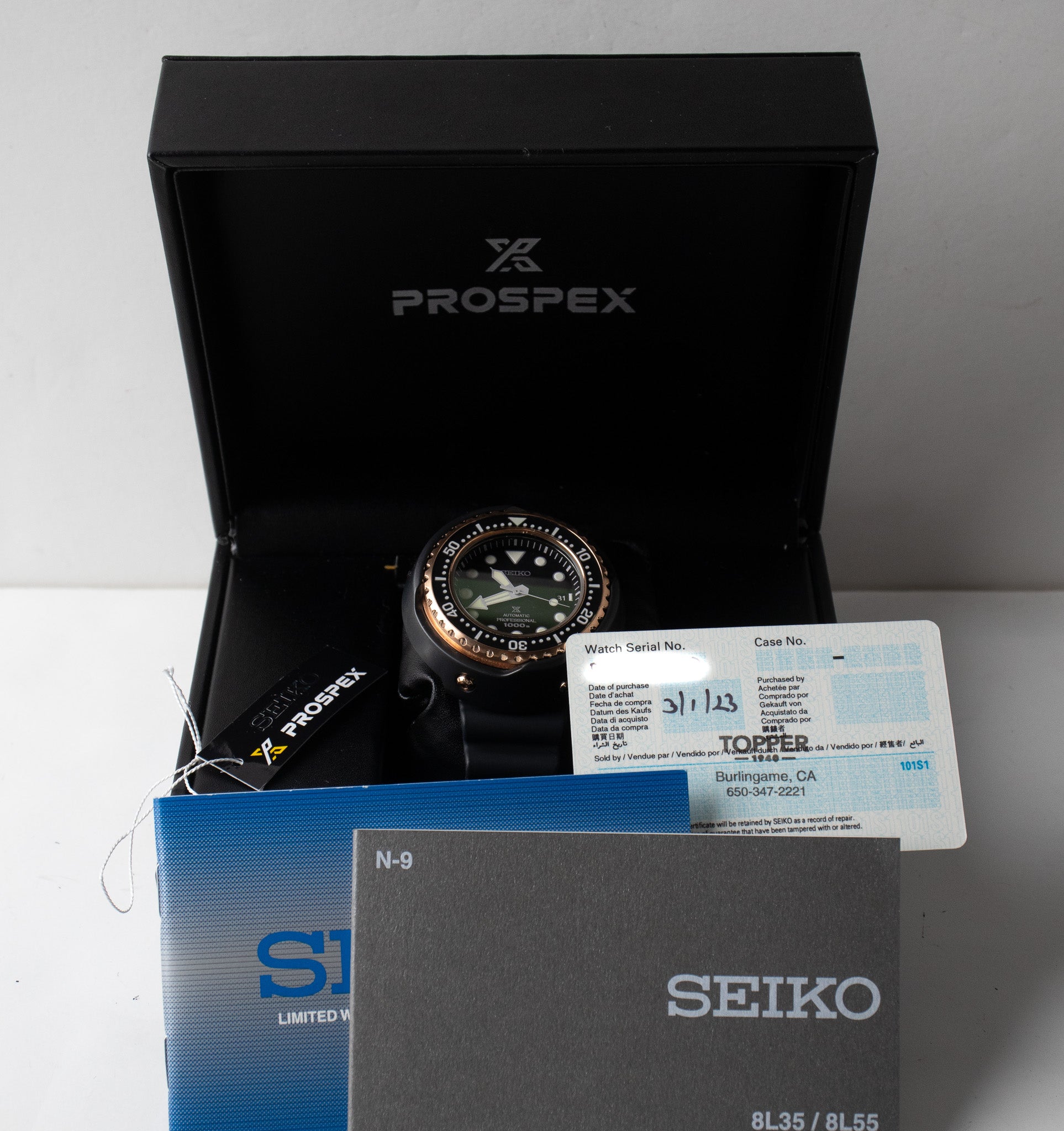 Seiko Prospex Emperor Tuna 1000m SLA042