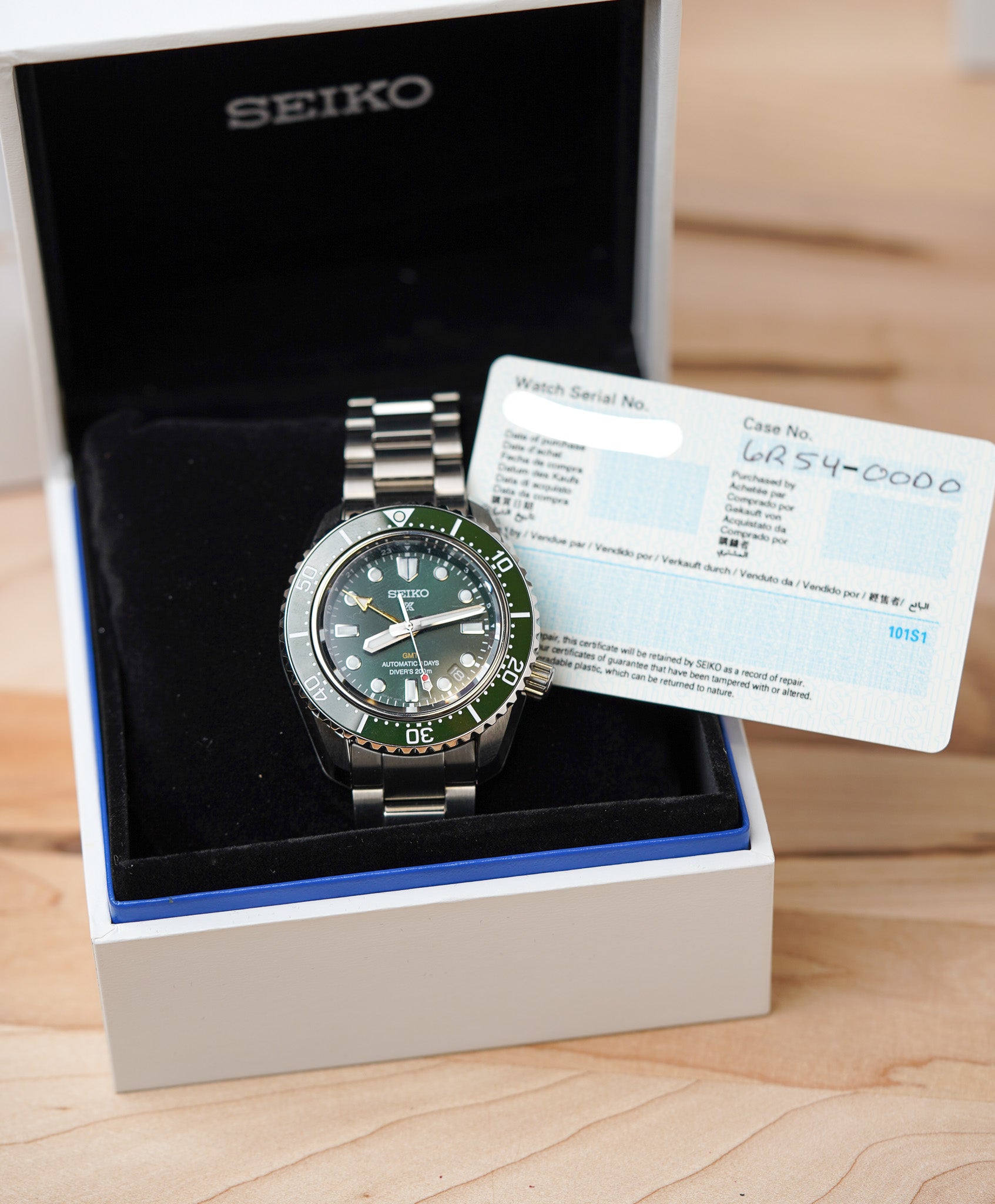 Seiko Prospex GMT SPB381