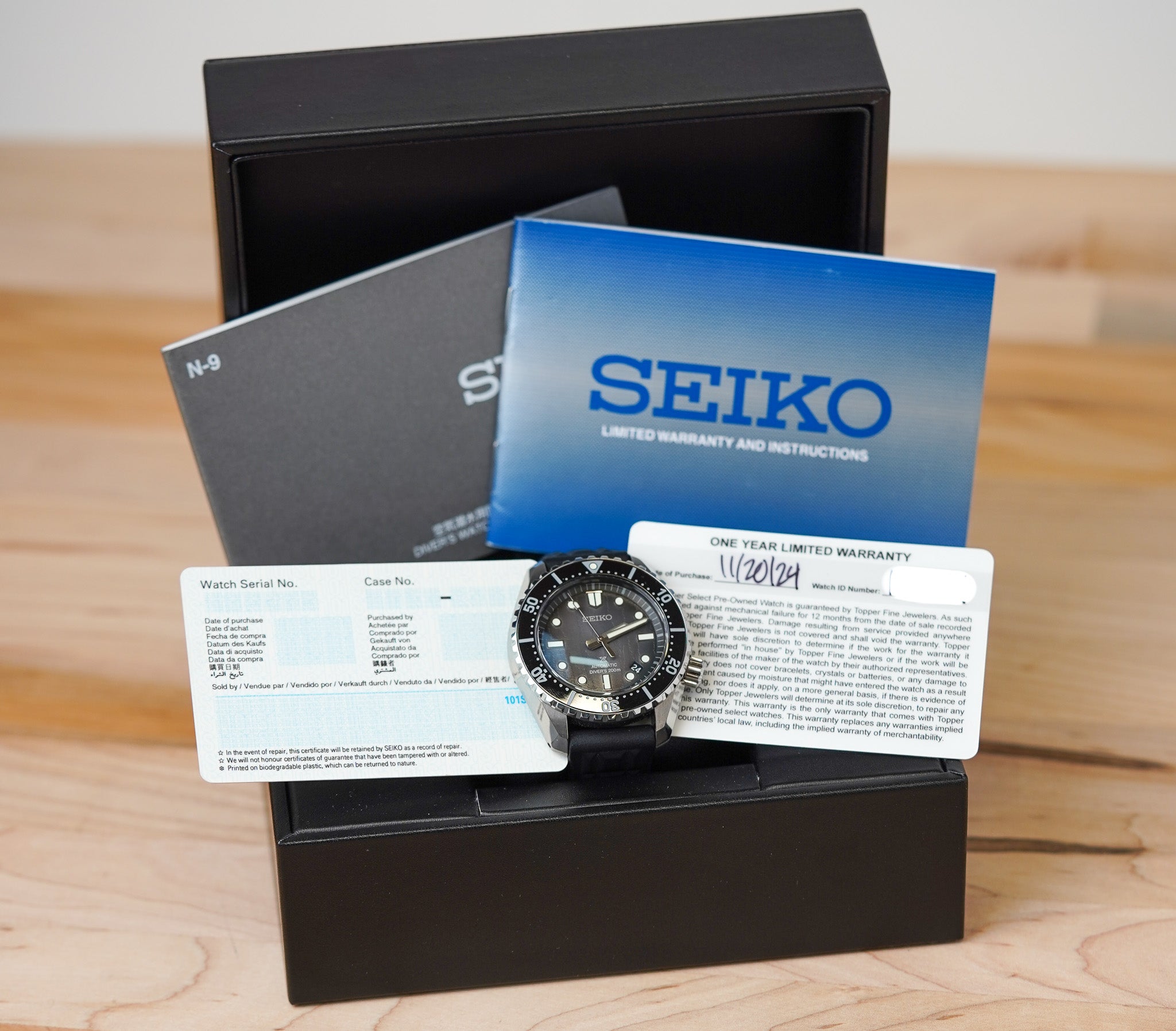 Seiko Prospex Heritage Diver's Special Edition SLA075