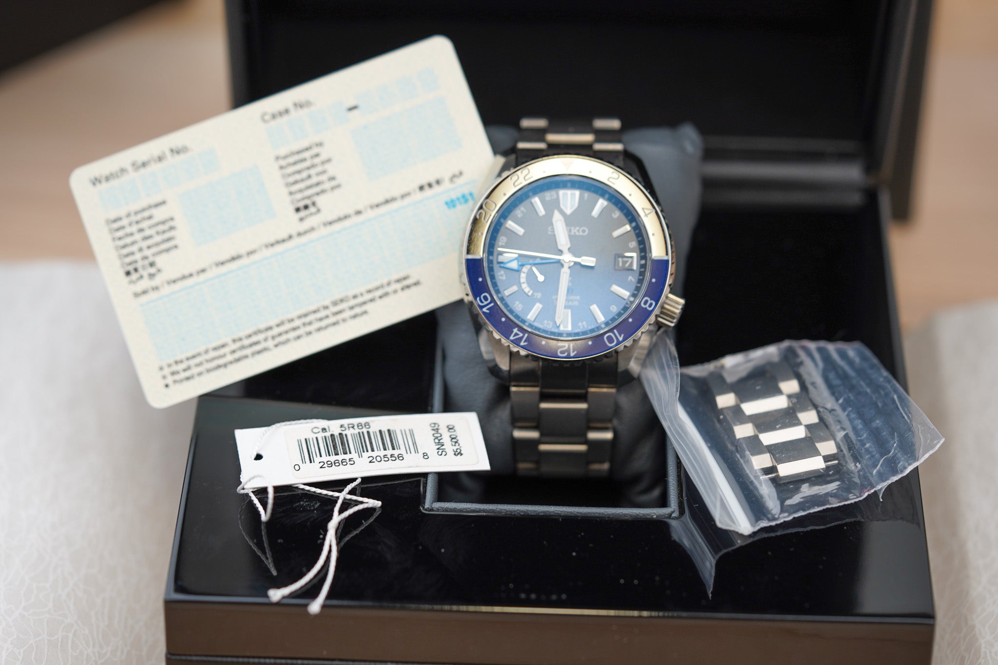 Seiko Prospex LX Line Limited 'Sky' SNR049