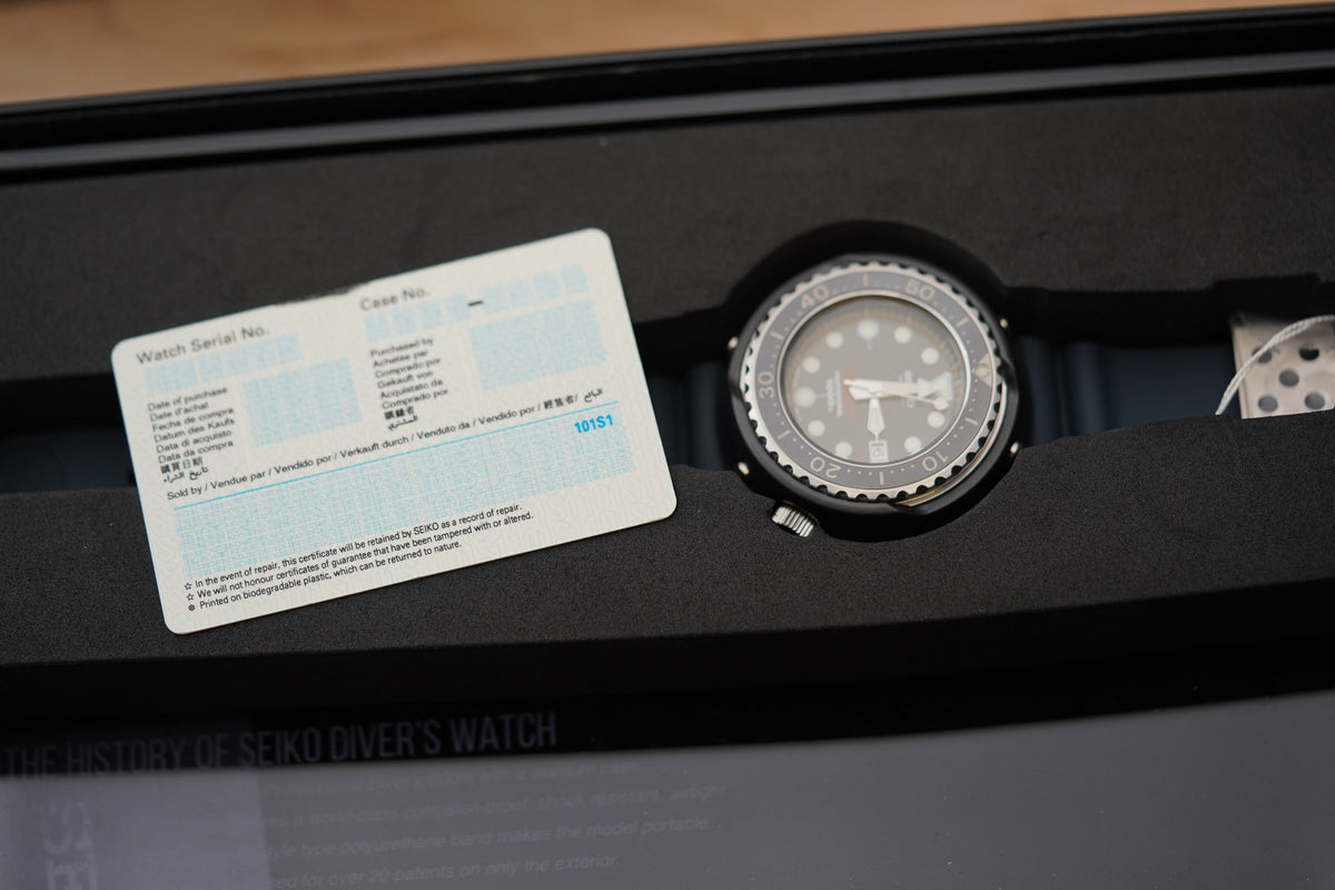 Seiko Prospex SLA041 1975 Recreation Tuna 55th Anniversary Diver