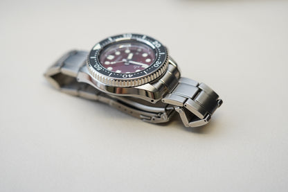 Seiko Prospex SLA059 Maroon Seigaiha U.S. Special Edition