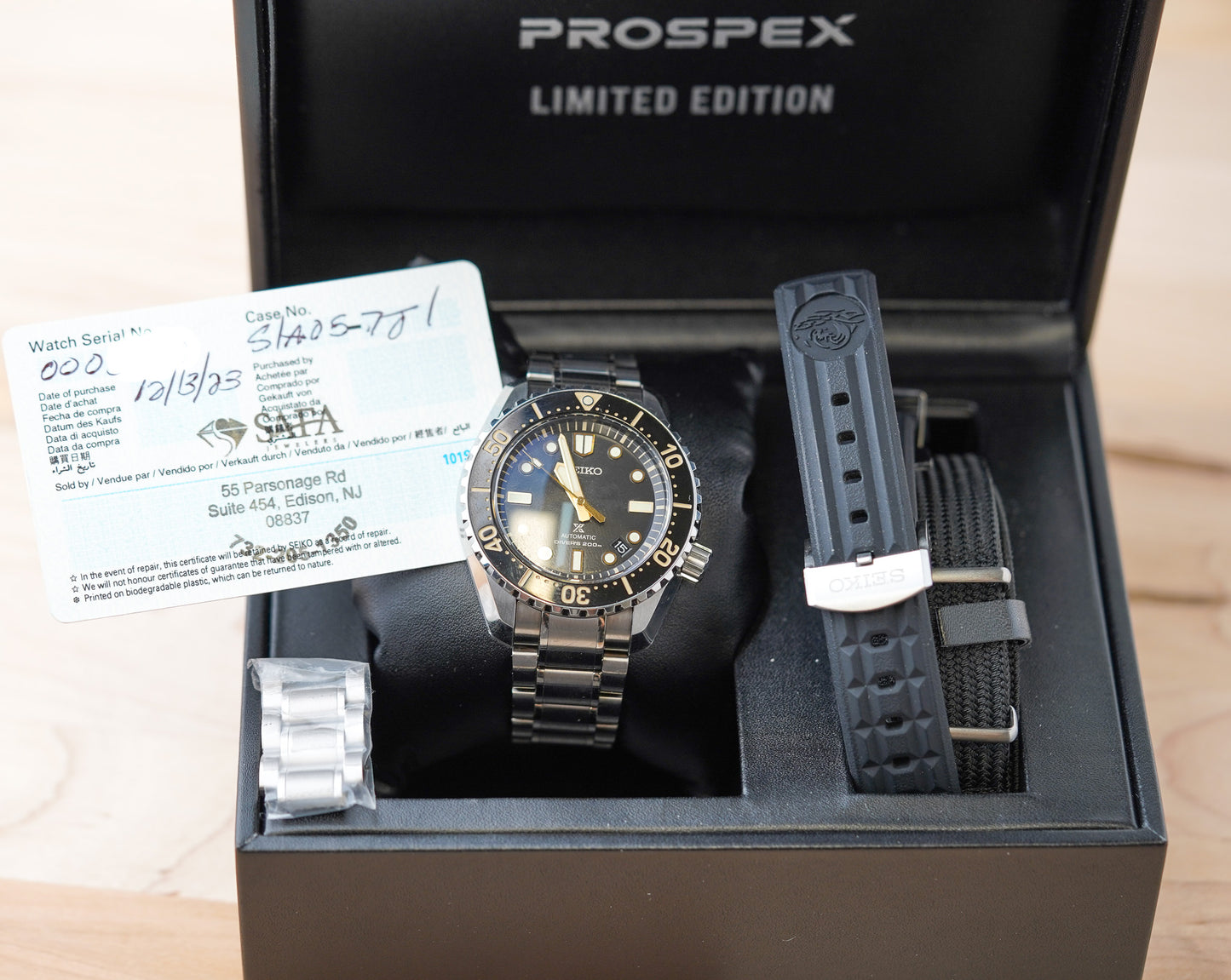 Seiko Prospex Save the Ocean Diver SLA057