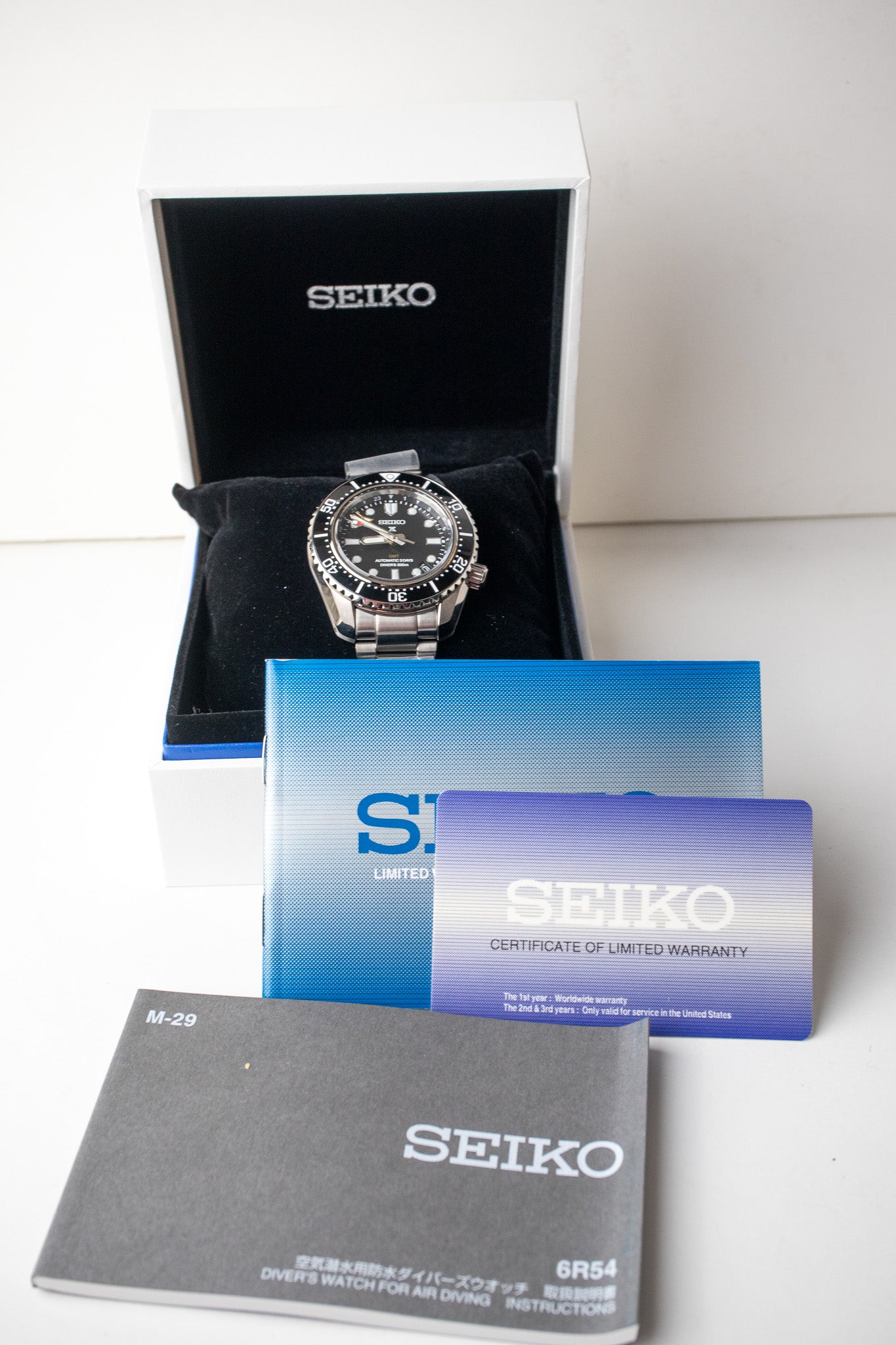 Seiko Prospex Sea GMT SPB383