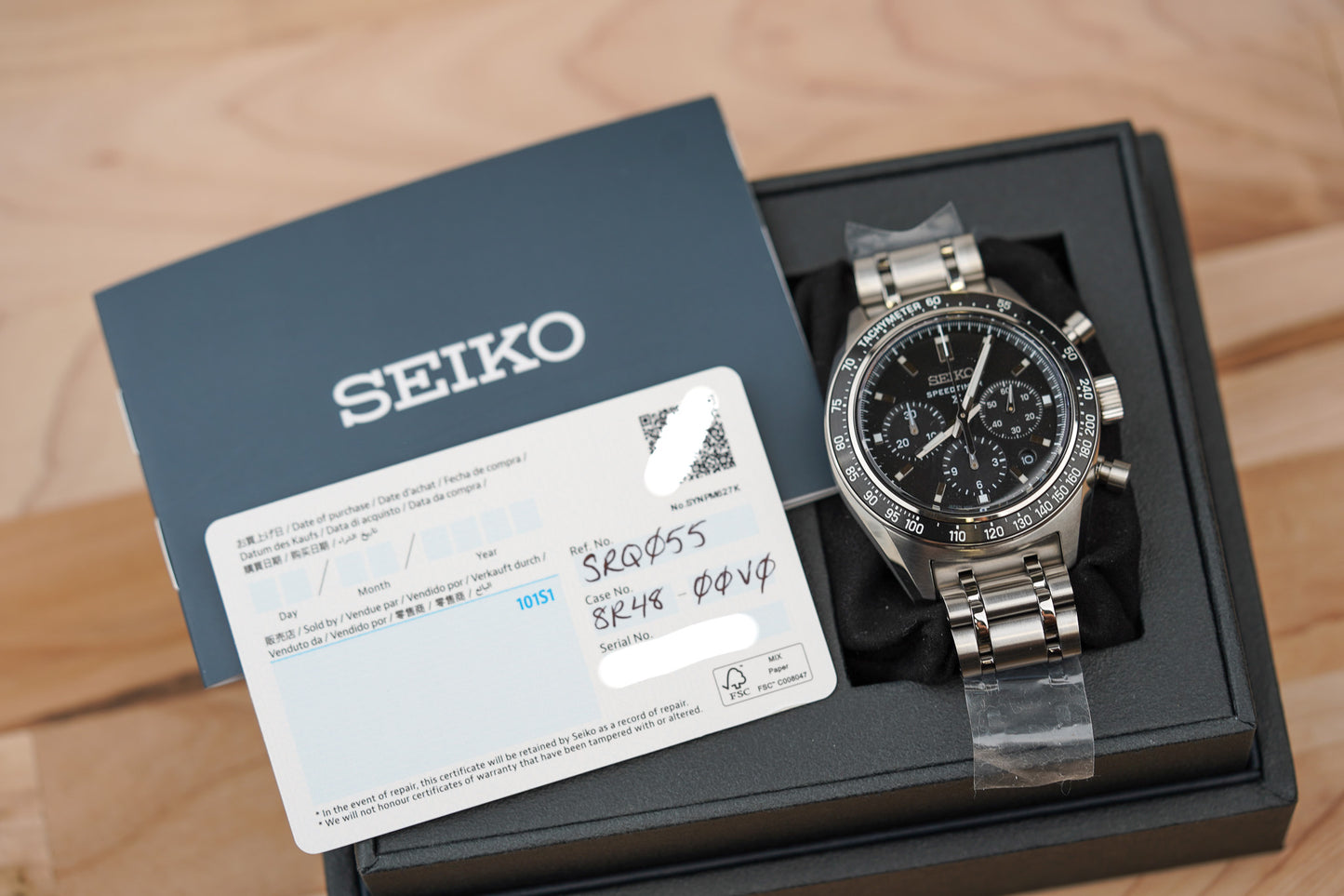 Seiko Prospex Speedtimer Chronograph SRQ055