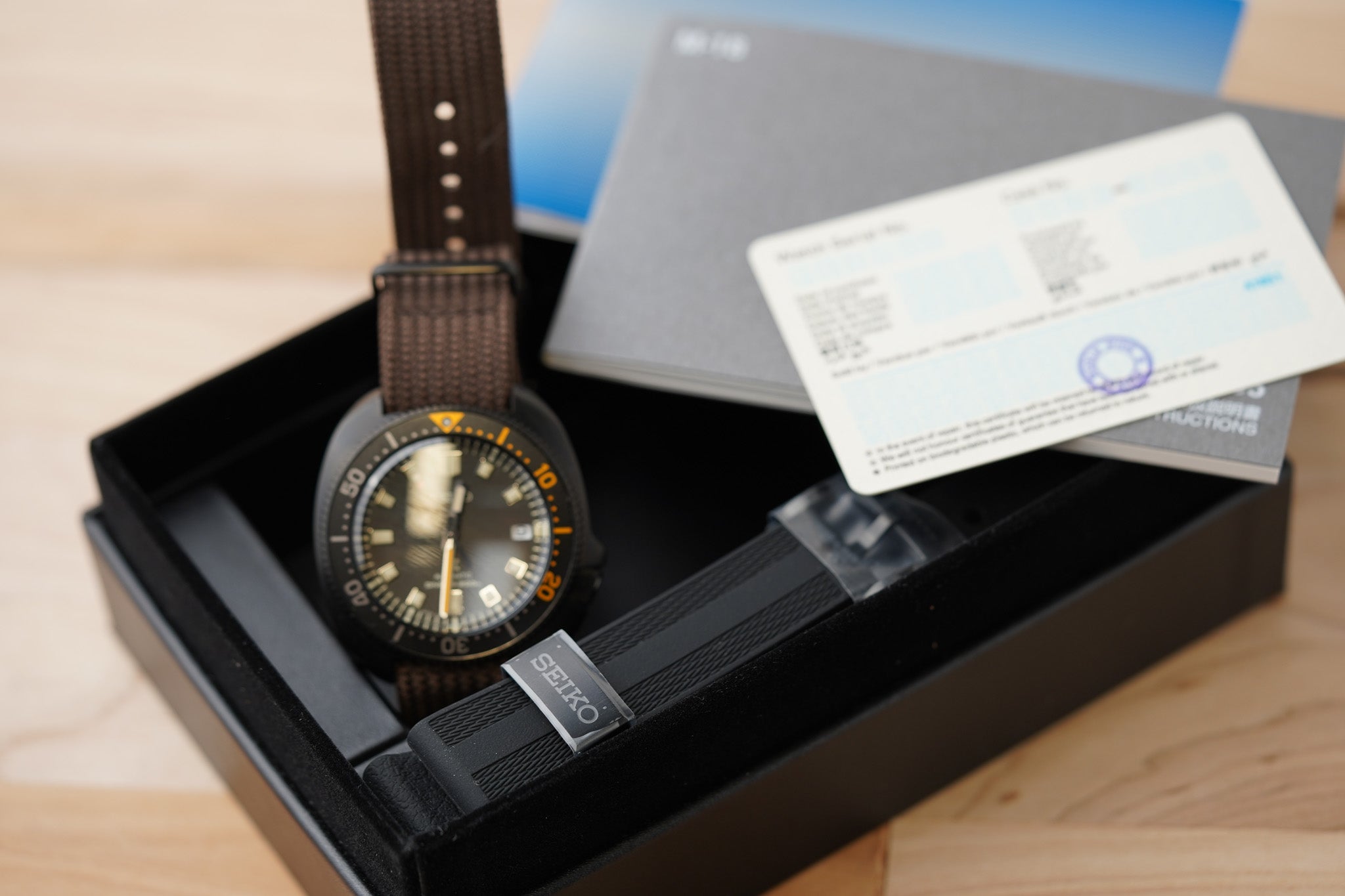 Seiko Prospex 'Black Series' Willard SPB257