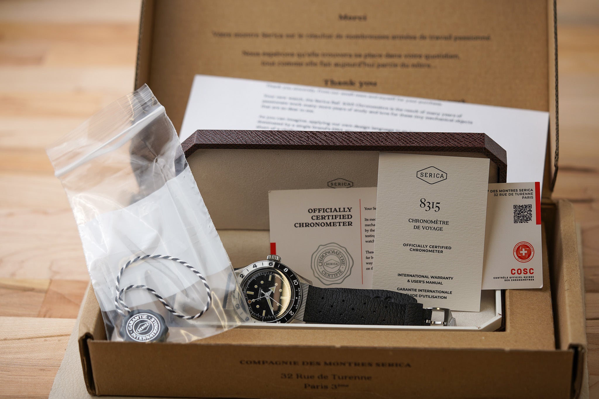 Serica GMT 8315-1 COSC