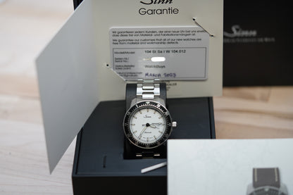Sinn 104 I ST SA White