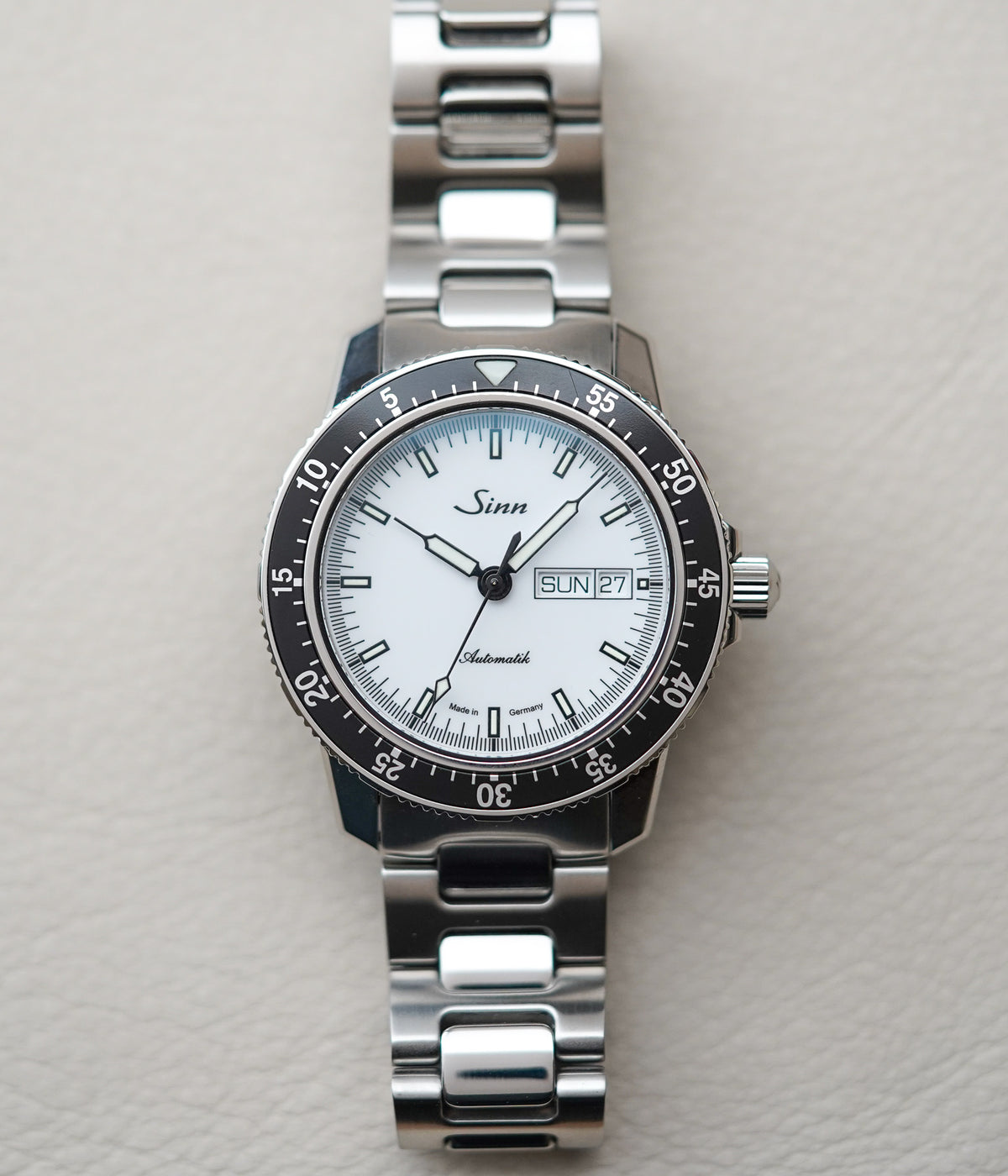 Sinn 104 I ST SA White