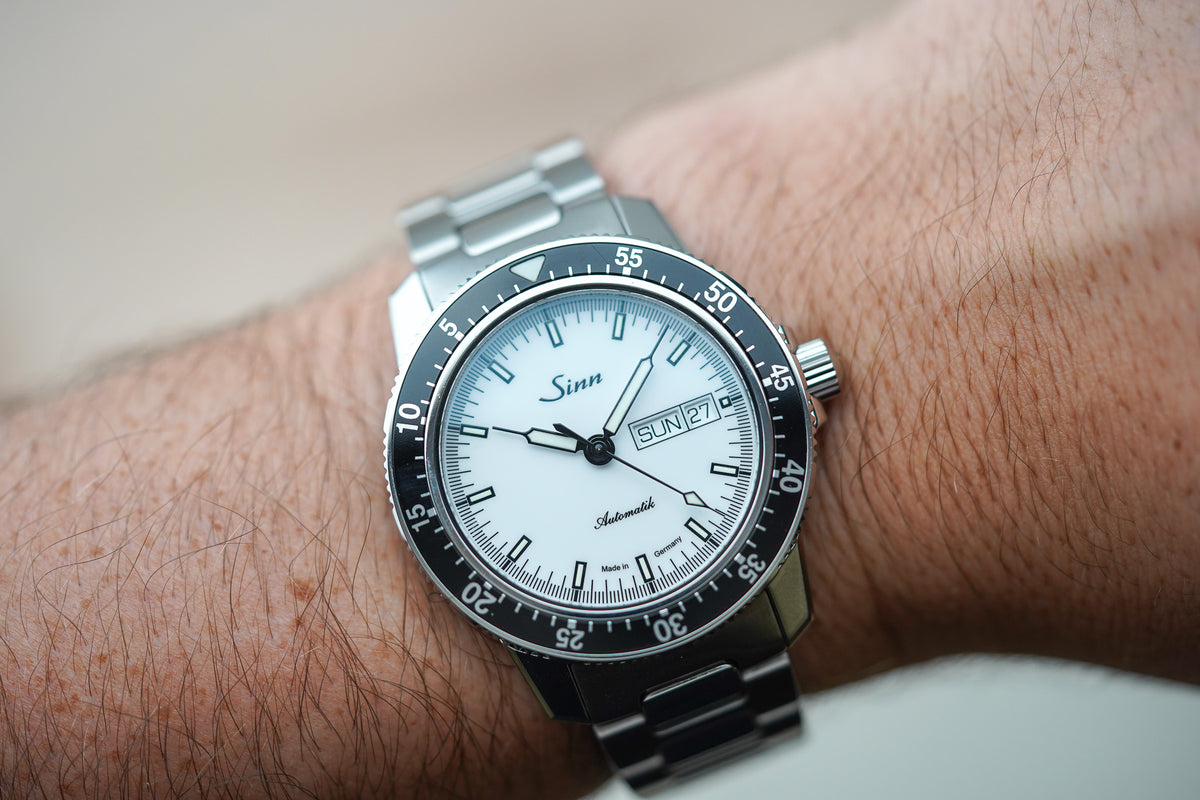 Sinn 104 I ST SA White