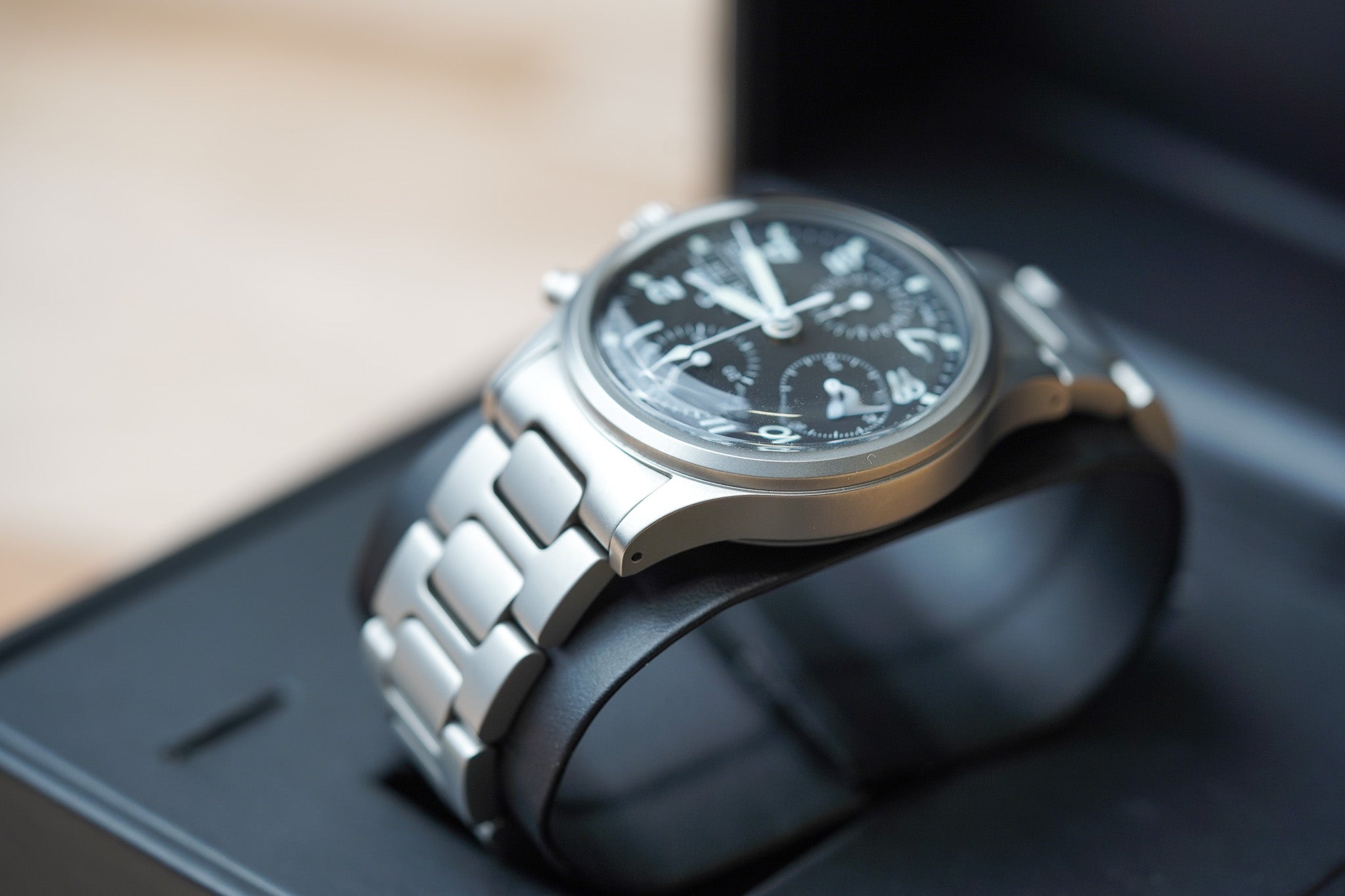 Sinn 356 Flieger Acrylic H Link Bracelet