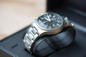 Sinn 356 Flieger Acrylic H Link Bracelet