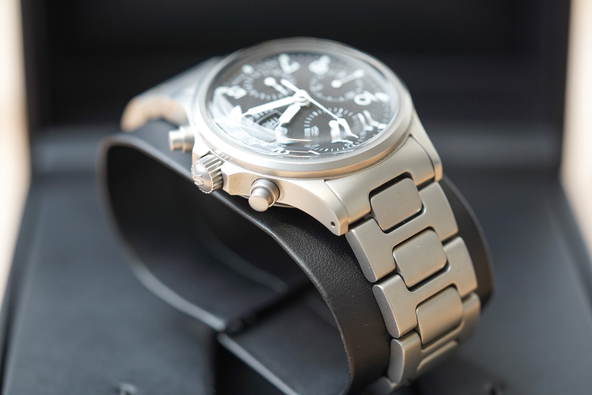 Sinn 356 Flieger Acrylic H Link Bracelet