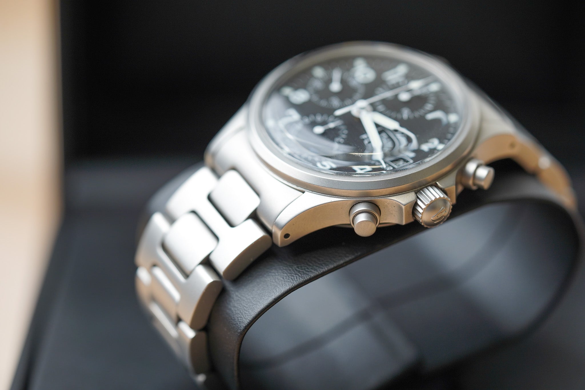 Sinn 356 Flieger Acrylic H Link Bracelet