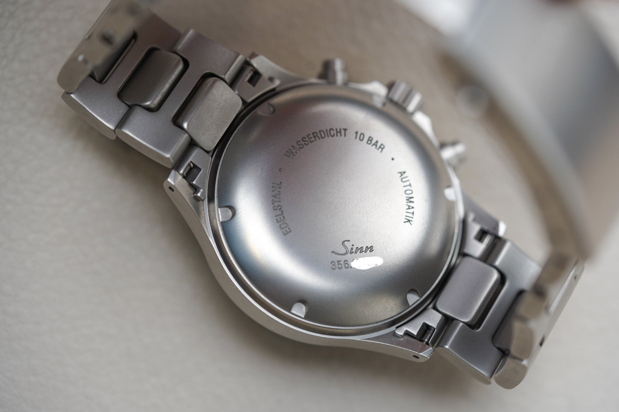 Sinn 356 Flieger Acrylic H Link Bracelet